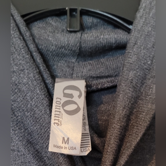 Go Couture Charcoal Lion long shirt - Picture 3 of 4